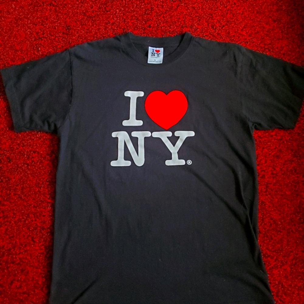 Black i love newyork tee-shirt